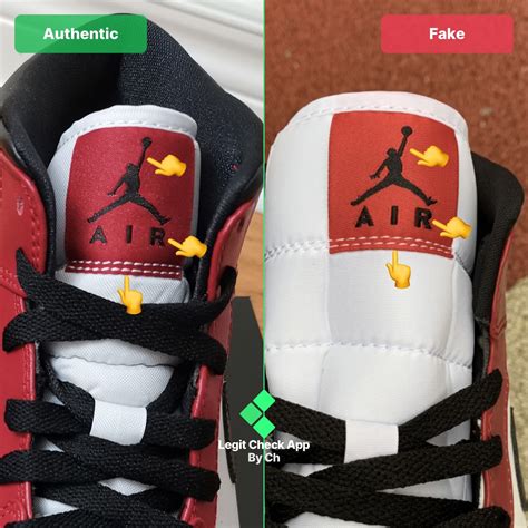 jordans sign on shoes vs fake|jordan shoes real or fake.